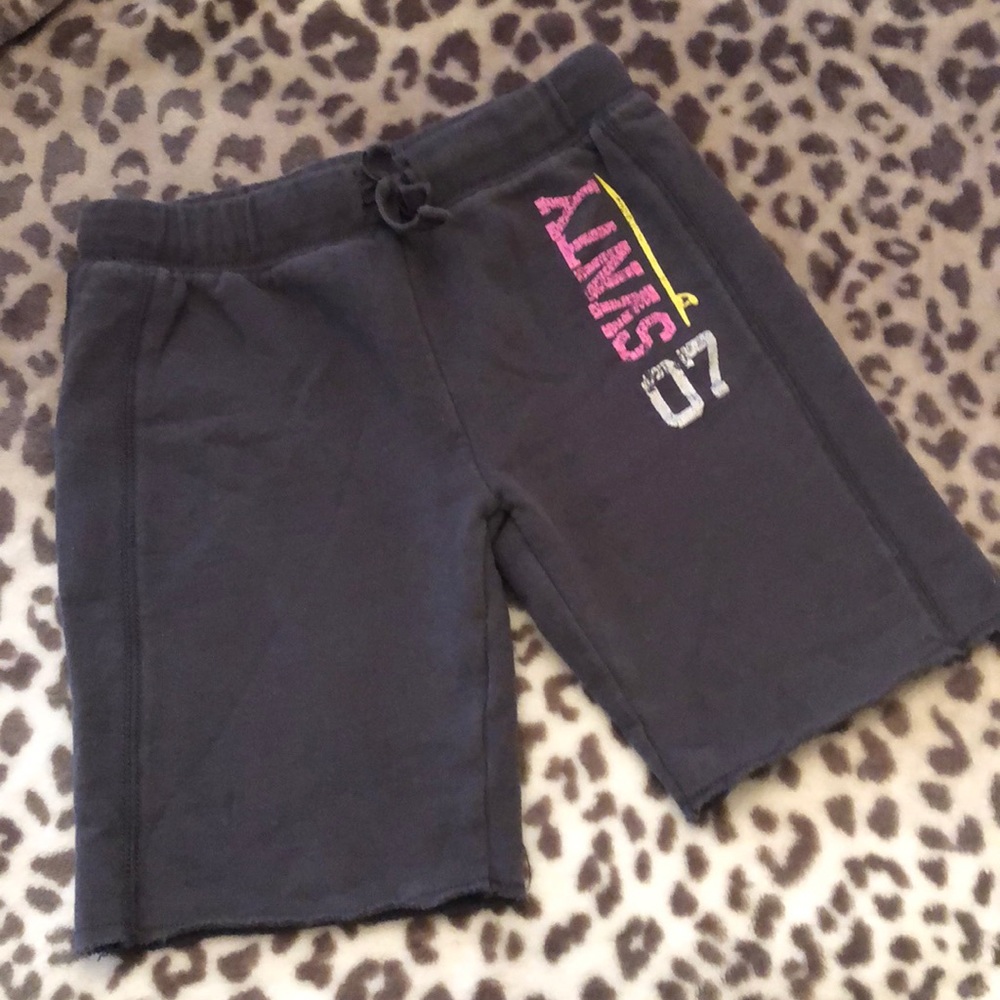 77kids Gray Lounge Shorts Size XS 5-6 Girls